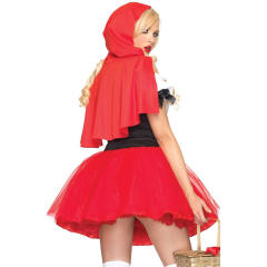 Sexy Little Red Riding Hood Fancy Dress Costume PQRD001