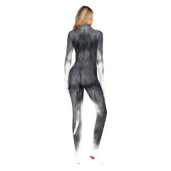Adult Monkey Cosplay Costume Unisex Animal Carnival Jumpsuit PQB1011