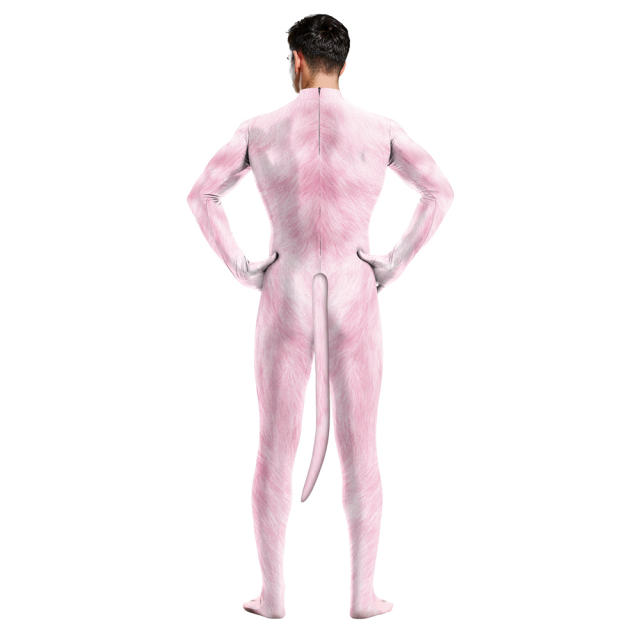 Animal Carnival Jumpsuit Adult Couple Pig Cosplay Costume PQB1039