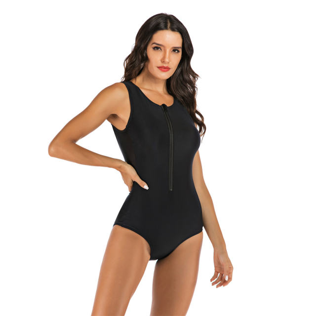 Sunscreen Surfing Suit Sleeveless Swimwear Women Swimsuit Diving Suit PQ7712