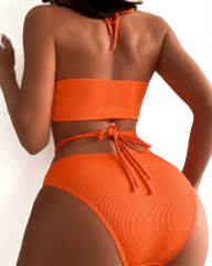 Women Halter Swimwear Bathing Suit Sexy Ins Style Bikini PQ8150