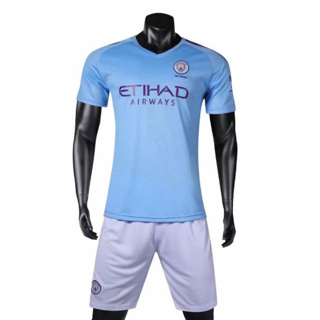 19-20 European Football League Soccer Jersey FCB Football Fan Apparel PQ9966