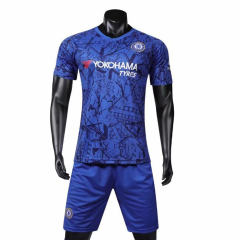 19-20 European Football League Soccer Jersey FCB Football Fan Apparel PQ9966