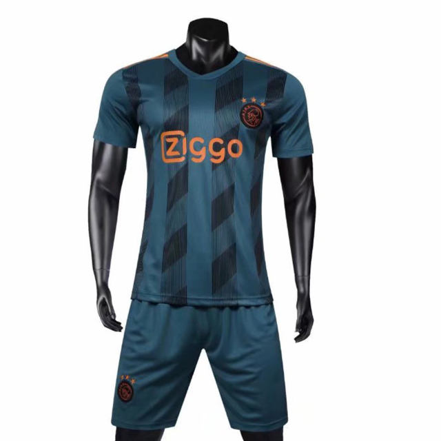 19-20 European Football League Soccer Jersey FCB Football Fan Apparel PQ9966