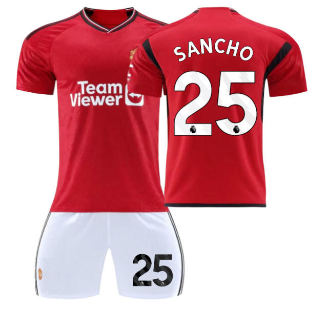 2023 Man Utd Soccer Fan Apparel MUFC T-shirt Manchester United F.C. Football Kits PQ51086