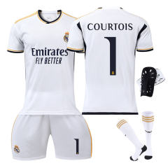 23-24 Real Madrid CF Soccer Jersey Benzema Modrić Home Football Uniforms PQ36560