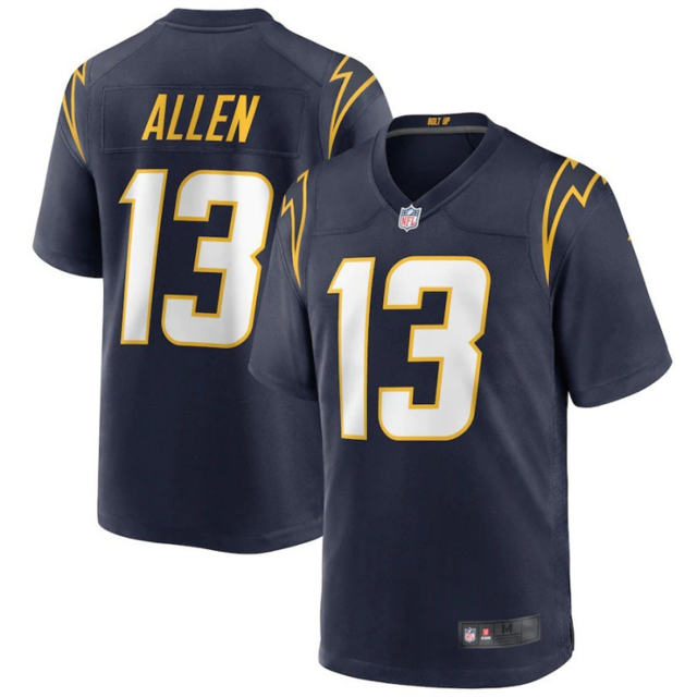Los Angeles Chargers Fan Apparel Keenan Allen American Football Jersey PQ1592N
