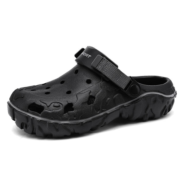 Big Size EVA Hole Sandals Summer Light Weight Beach Shoes PQ5566