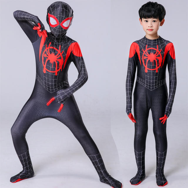 Halloween Cosplay Uniform Spider Man Costume For Kid PQ19198E