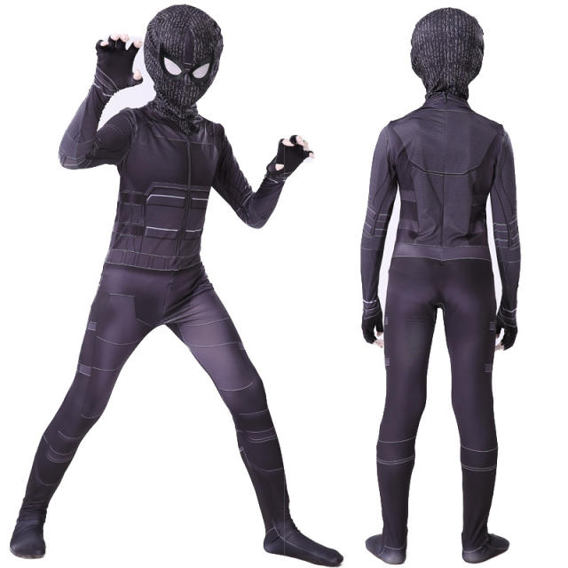 Spider Man Costume For Kid Halloween Cosplay Uniform PQ19198B