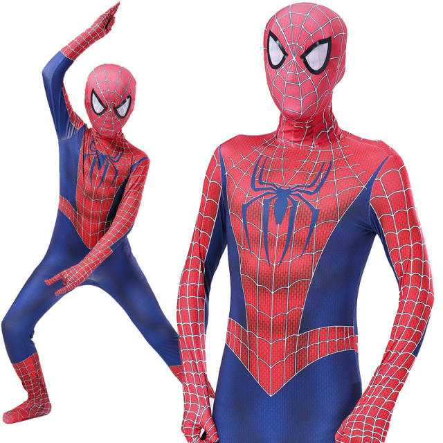 Halloween Cosplay Uniform Spider Man Costume For Kid PQ19198E