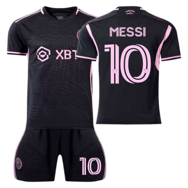 23-24 Leo Messi Football Fan Apparel Tshirt Inter Miami CF Soccer Jersey PQ28860