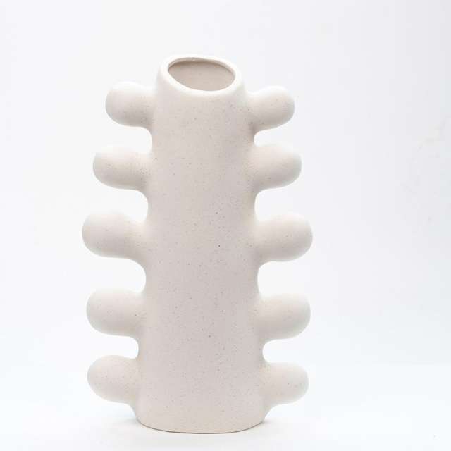 Simple Cactus Ceramic Vase Home Ornaments Handmade Decoration PQ-DKV-240
