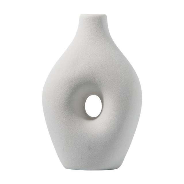 Ins Style Home Ornaments Ceramic Vase Handmade Decoration PQ-YF0012