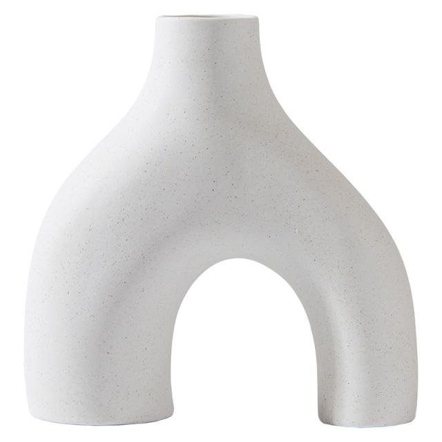 Abstract Home Ornaments Ceramic Vase Handmade Decoration PQ2541