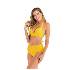 Wholesale Female Solid Color Bikinis Push Up Swimwear Sexy Beachwear PQ-FRW-02A