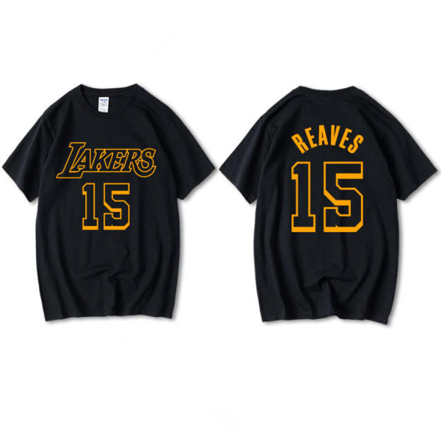 Luka Doncic Basketball T-shirts Los Angeles 77 Tops Lakers Fan Apparel PQ-LK077