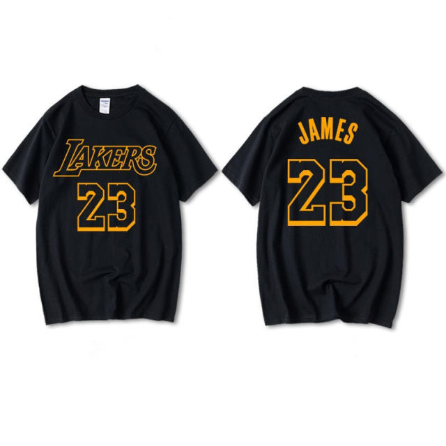 Luka Doncic Basketball T-shirts Los Angeles 77 Tops Lakers Fan Apparel PQ-LK077