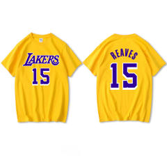 Luka Doncic Basketball T-shirts Los Angeles 77 Tops Lakers Fan Apparel PQ-LK077