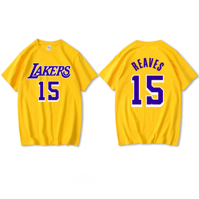 Luka Doncic Basketball T-shirts Los Angeles 77 Tops Lakers Fan Apparel PQ-LK077