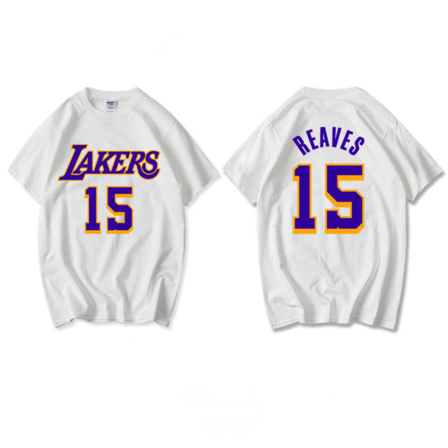 Luka Doncic Basketball T-shirts Los Angeles 77 Tops Lakers Fan Apparel PQ-LK077