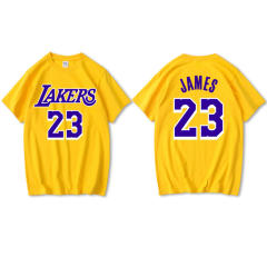 Luka Doncic Basketball T-shirts Los Angeles 77 Tops Lakers Fan Apparel PQ-LK077