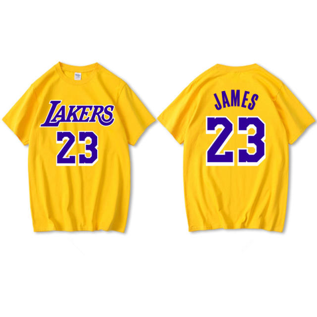 Luka Doncic Basketball T-shirts Los Angeles 77 Tops Lakers Fan Apparel PQ-LK077