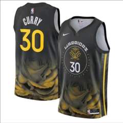 Stephen Curry Basketball Fan Apparel Golden State Warriors Basketball Jersey PQSC003