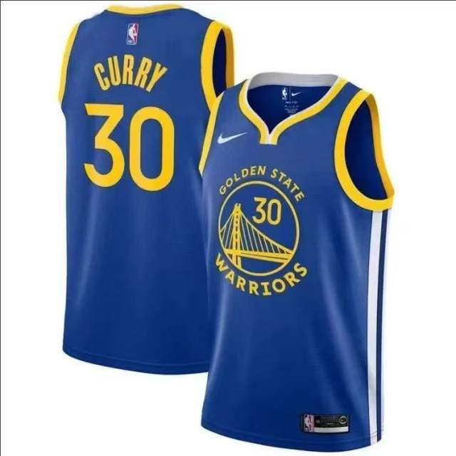 Stephen Curry Basketball Fan Apparel Golden State Warriors Basketball Jersey PQSC003