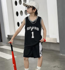 San Antonio Spurs Fan Apparel Victor Wembanyama Kit Basketball Outfit PQSP002