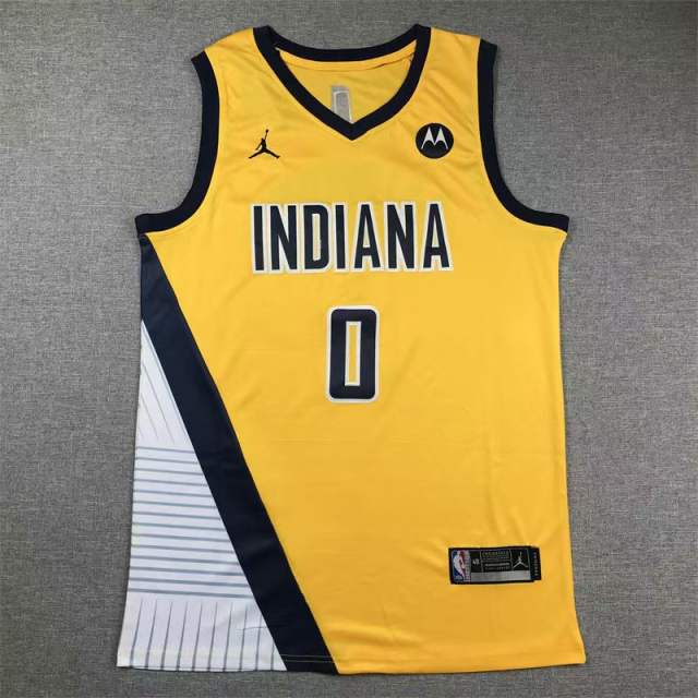 Tyrese Haliburton Fan Apparel Indiana Pacers Basketball Kits PQ-TH021