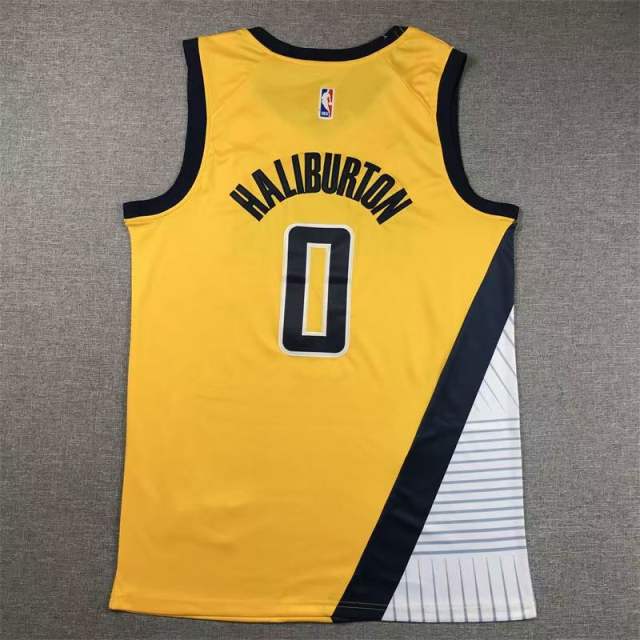 Tyrese Haliburton Fan Apparel Indiana Pacers Basketball Kits PQ-TH021