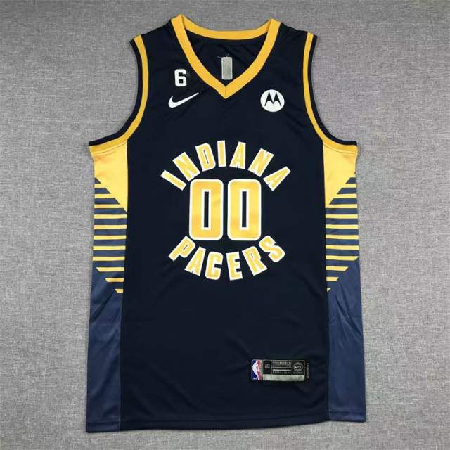 Bennedict Mathurin Tops Basketball Fan Apparel Indiana Pacers Kits PQ-IP050