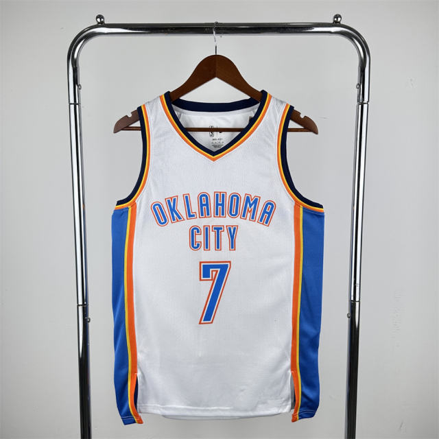 Chet Holmgren Basketball Jersey Oklahoma City Kits Tops Thunder Fan Apparel PQ-CH052