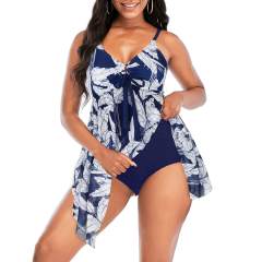 Women's Retro One Piece Swimsuit with Mesh Vintage Swimming Dress PQ2224