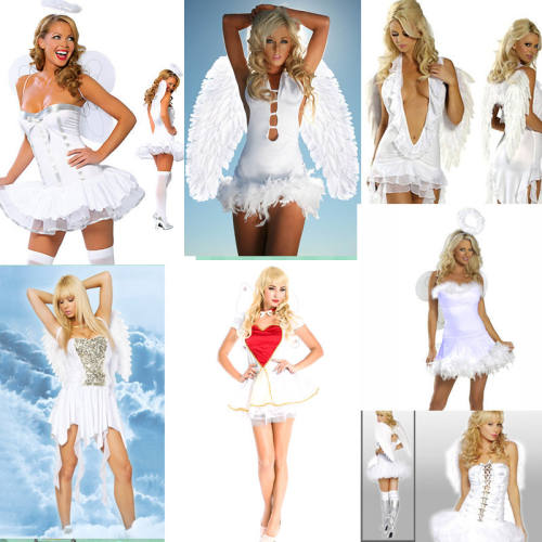 Sexy Carnival Angel Costume for Women Halloween Fancy Dress PQ-FE1217