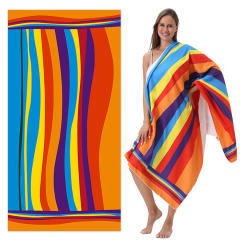 Digital Printed Flamingo Beach Towel Plus SIze Bath Towel Travel Towel PQ-011C