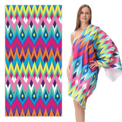 Digital Printed Flamingo Beach Towel Plus SIze Bath Towel Travel Towel PQ-011C