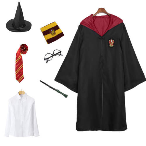 Harry Potter cosplay costume Children's magic robe Halloween performance Uniform PQ-001