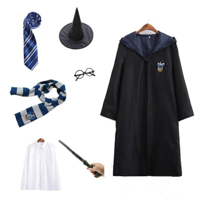 Harry Potter cosplay costume Children's magic robe Halloween performance Uniform PQ-001