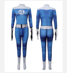 Marvel Movie Fantastic 4 cosplay costume Digital Print Super Hero jumpsuit PQ110120