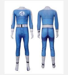 Marvel Movie Fantastic 4 cosplay costume Digital Print Super Hero jumpsuit PQ110120