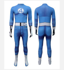 Marvel Movie Fantastic 4 cosplay costume Digital Print Super Hero jumpsuit PQ110120