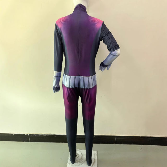 DC Comic Movie Teen Titans cosplay costume Digital Print Super Hero jumpsuit PQ300