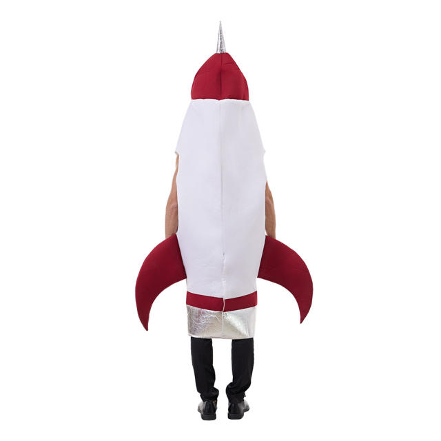Rocket Jumpsuit Adult Space Suit Cosplay Overalls Halloween Costume PQ24551