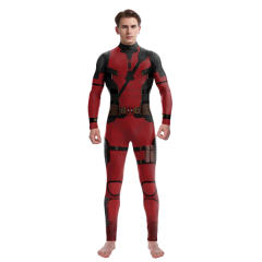 Marvel Movie Deadpool 3 Cosplay costume Digital Print Super Hero jumpsuit PQ142