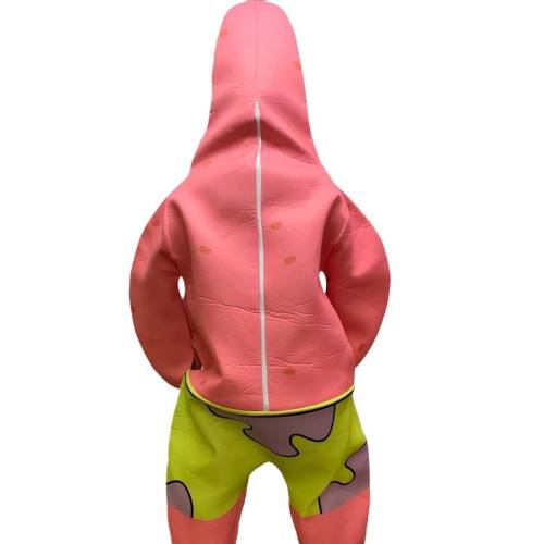 Patrick Star Halloween Mascot Costume SpongeBob SquarePants Jumpsuit PQ24481