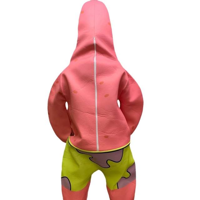 Patrick Star Halloween Mascot Costume SpongeBob SquarePants Jumpsuit PQ24481