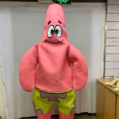 Patrick Star Halloween Mascot Costume SpongeBob SquarePants Jumpsuit PQ24481