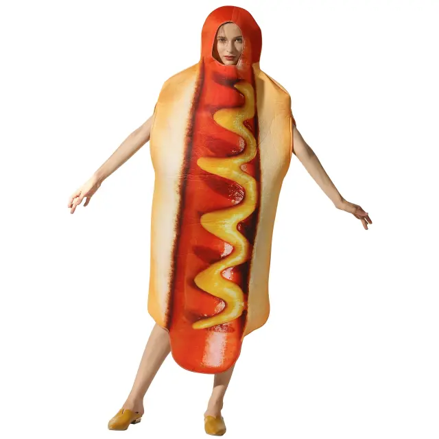 Halloween party Uniform Carnival Hot dog Cosplay costumes PQ22436